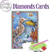 Dotty Designs Diamond Cards - Sea Horse