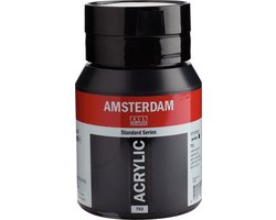 Amsterdam Standard Series Acrylverf Pot 500 ml Lampenzwart 702