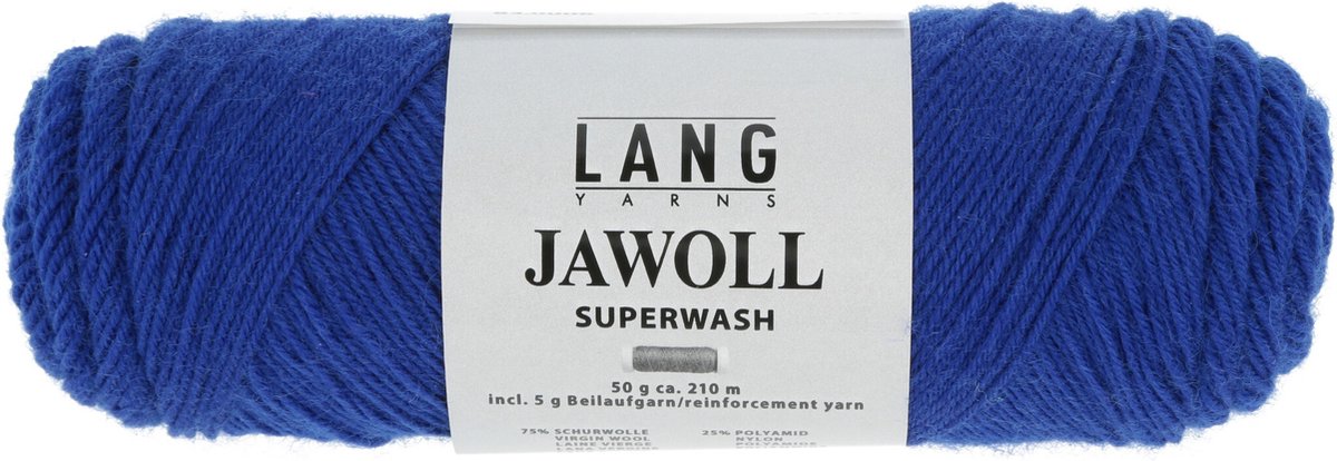 Lang Yarns Jawoll Superwash - 06 koningsblauw - Sokkenwol Garen
