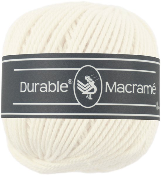 Durable Macrame 100 gram Ivory 326