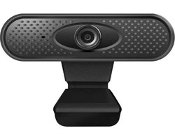 Webcam voor PC hoge kwaliteit met USB en ingebouwde Microfoon en Full HD 1080P fullHD- Geschikt voor Windows en Mac OS- Laptop – kleur Zwart
