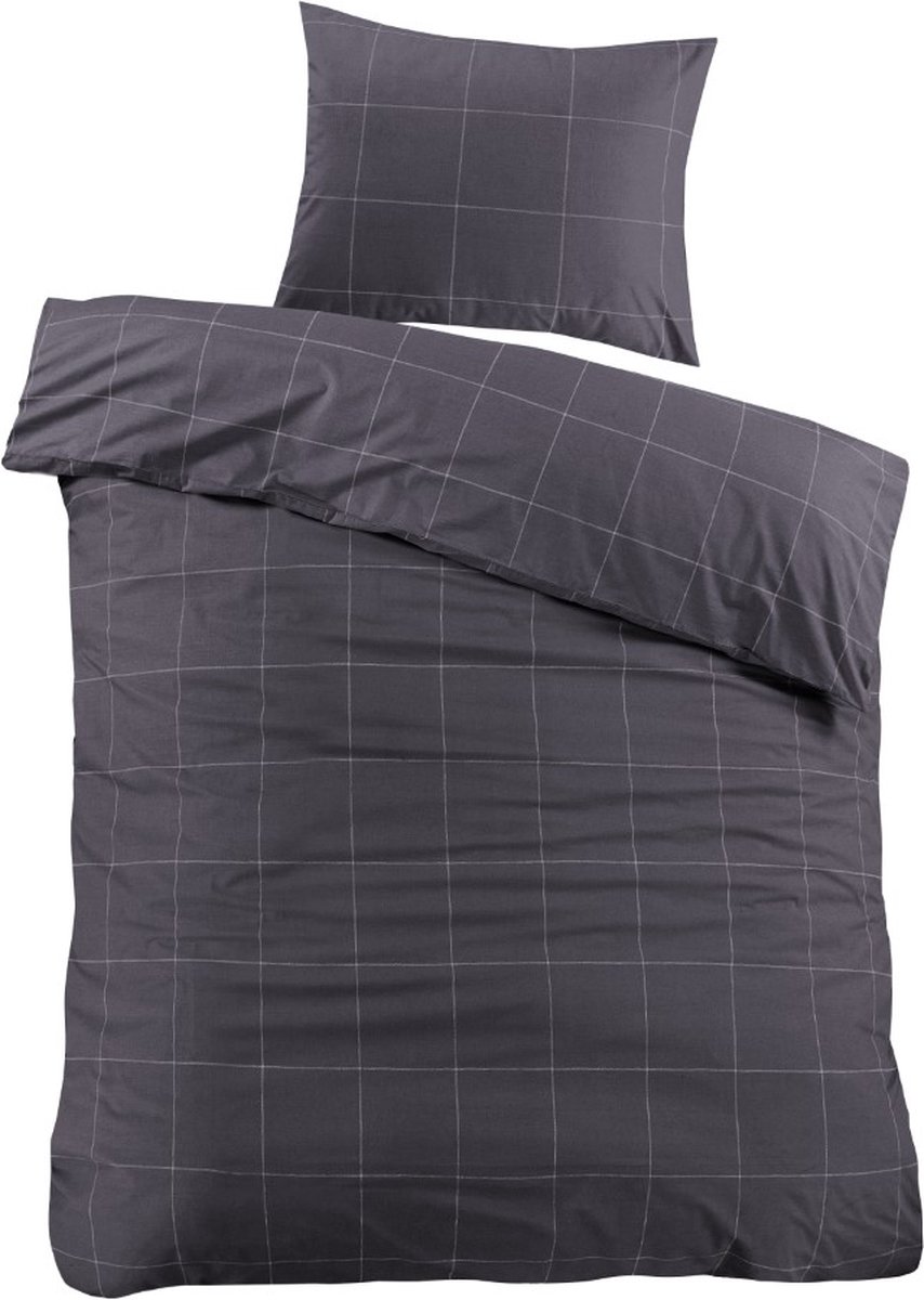 Day Dream Duuk - Dekbedovertrek - Eenpersoons - 140x200/220 cm - Grijs