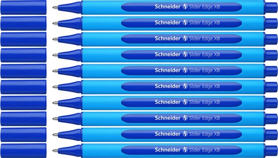 Schneider balpen - Slider Edge - XB - blauw - 10 stuks - S-152203-10