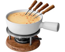 Boska Fondueset Bianco - Kaas fondue - voor 875 gram Kaas - 1,3 L