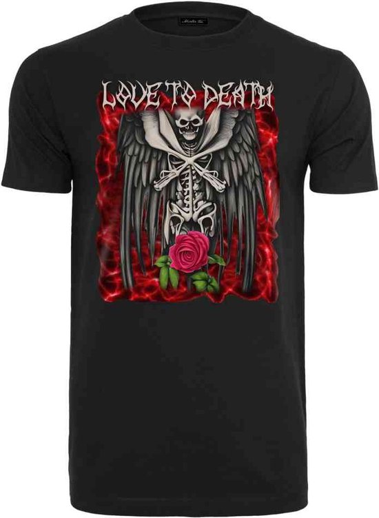 Mister Tee - Love To Death Heren T-shirt - XL - Zwart