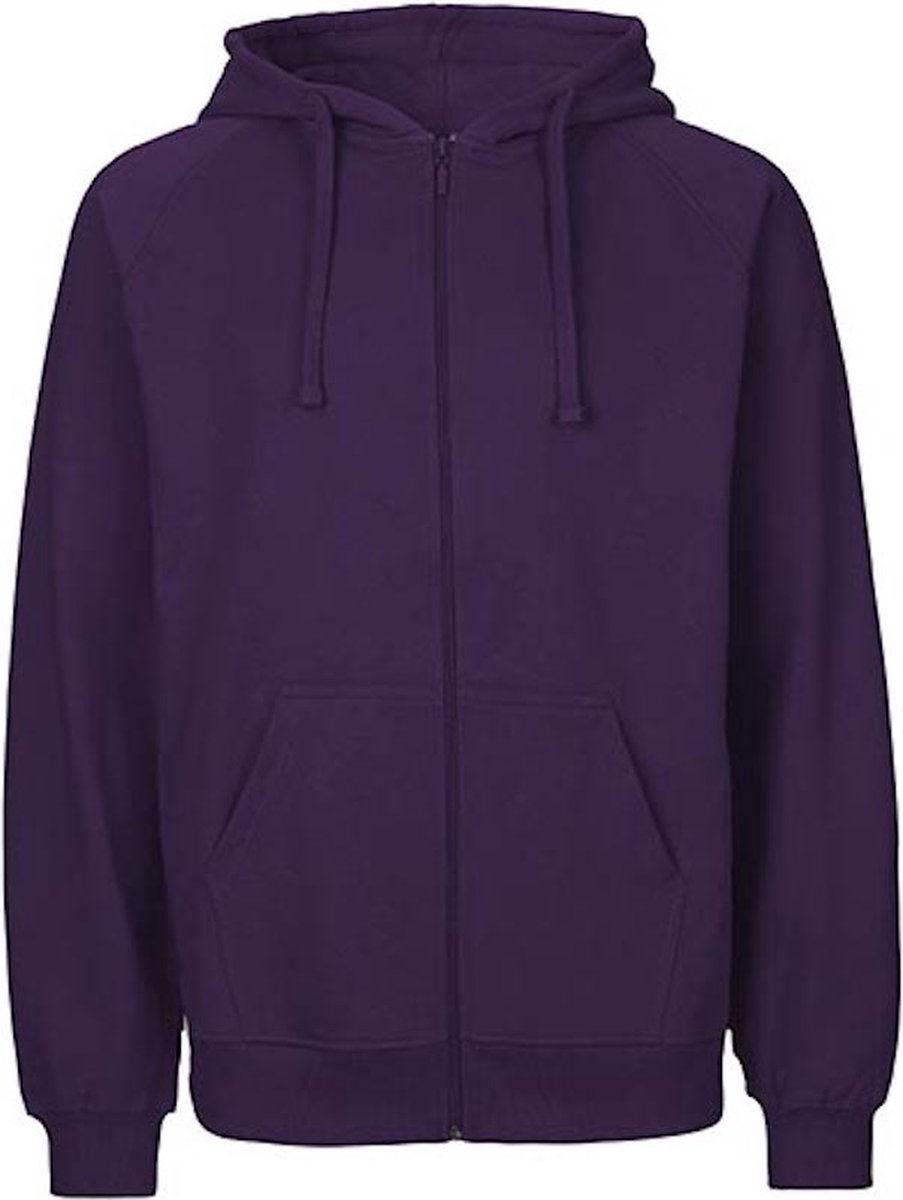 Neutral Men´s Zip Hoodie NE63301 Dusty Paars