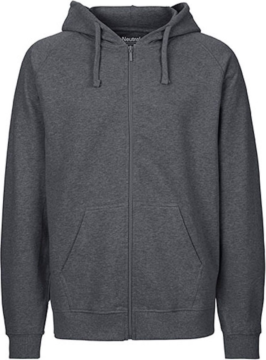 Neutral Men´s Zip Hoodie NE63301 Dark Heather Darkheather
