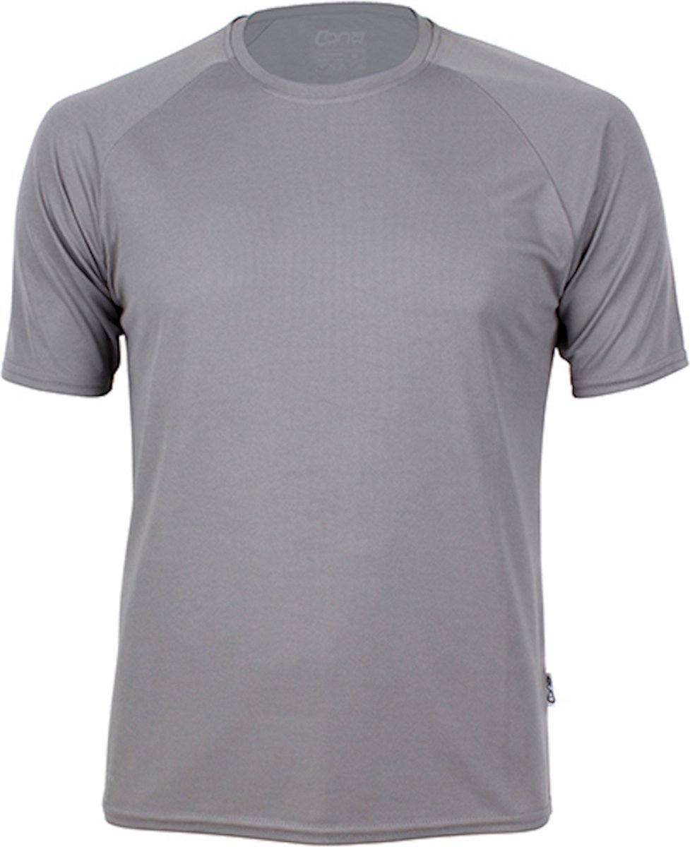 Herensportshirt 'Tech Tee' met korte mouwen Cool Grey - 3XL