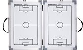 Opvouwbaar voetbal coachbord - Inklapbaar tactiekbord 90 x 120 cm (XL) - Inclusief draagtas en accessoires - Ciclón Sports