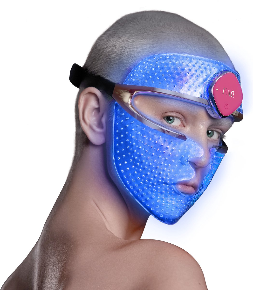 FAQ™ 201 Ultra-lichtgewicht siliconen RGB LED anti-aging gezichtsmasker