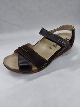 MEPHISTO / SAGA / sandalen met klittenbanden / bruin / maat 37