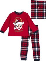 Cadeau-idee: Chicco kerstpyjama met lange mouwen voor meisjes - Maat 80