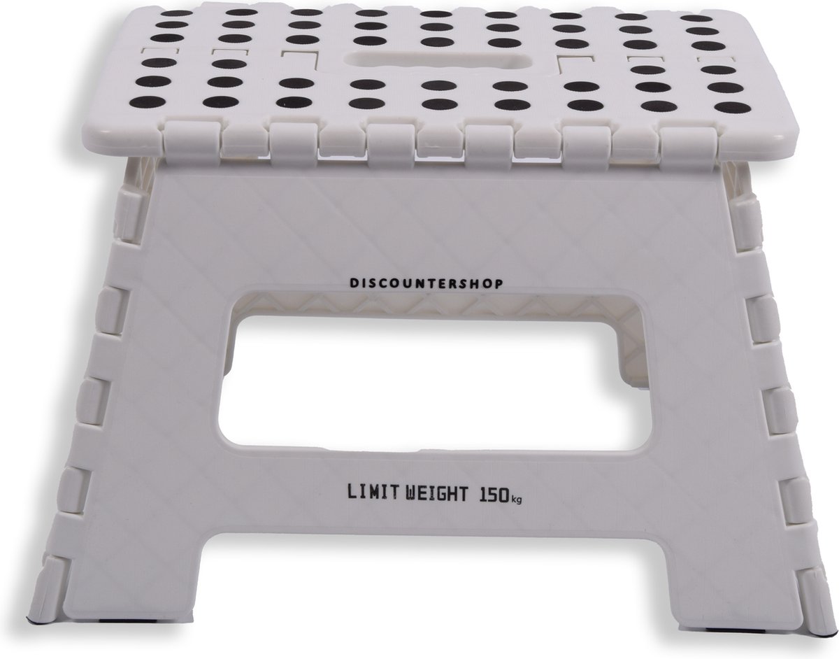 Opstapkrukje: Veilig en Stabiel tot 150 kg Belastbaar Gewicht met Anti-slip Oppervlak van 30.5 cm x 22x22