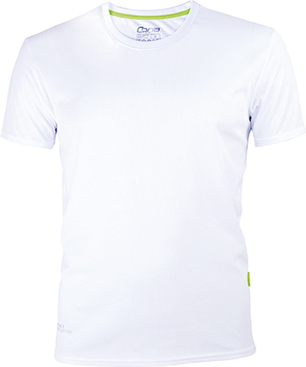 Herensportshirt 'Evolution Tech Tee' met korte mouwen White - XL