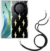 Cazy Hoesje met koord geschikt voor Honor Magic5 Lite Lightning