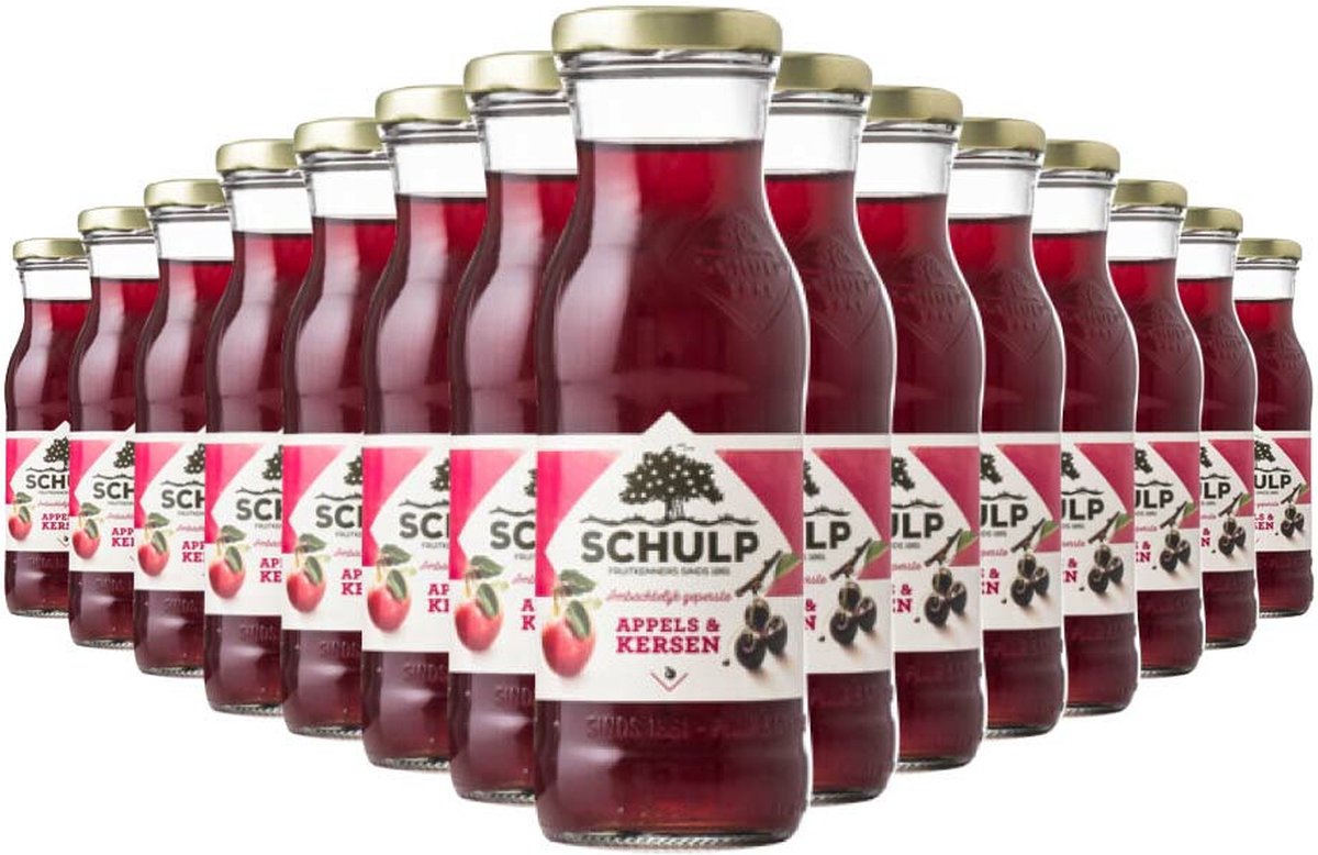 Schulp Appel & Kersensap Ambachtelijk 15 x 0,2 liter