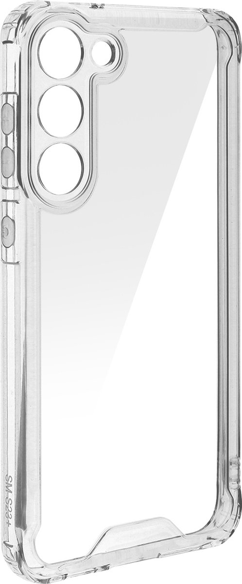 Case geschikit Geschikt voor Samsung S23 Plus Bumper Collection Clear Crystal
