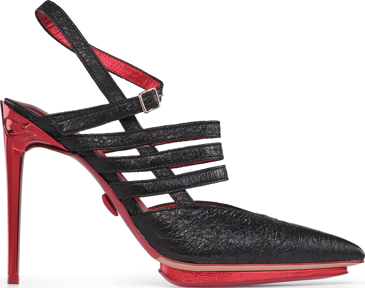 Jan Jansen - Bird of Paradise - Dames - High Heels - Zwart