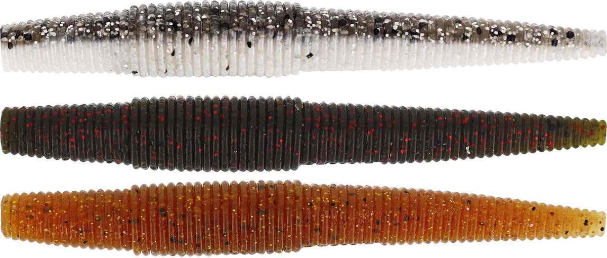 Westin Ned Worm 7cm Clear Water Mix 7pcs | Kunstaas