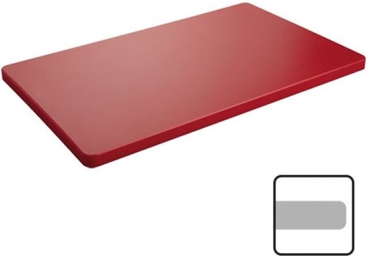 Snijblad 2(H)X40X25cm Glad - CaterChef 882241 - Dikke Plank - Horeca