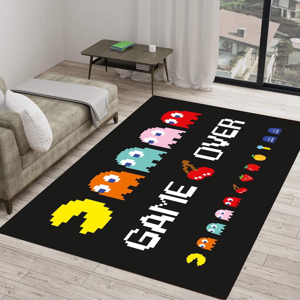 Tapis De Sol 3d Pour Enfants, Tapis De Gamer, De Chevet, De