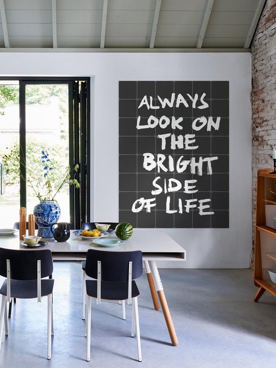 IXXI Always regarder du bon côté de la Life - Décoration murale - Abstrait - 60 x 80 cm