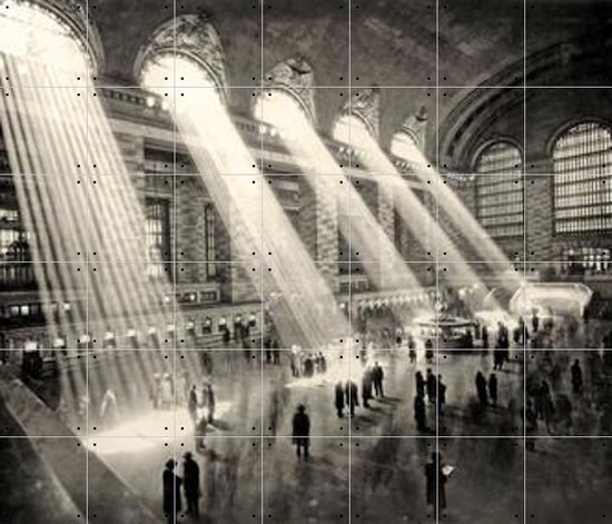 IXXI Grand Terminal New York 1930 - Wanddecoratie - Fotografie - 140 x 120 cm