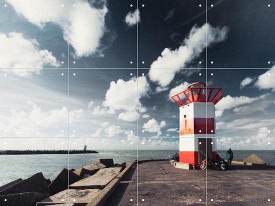 IXXI Lighthouse - Wanddecoratie - Landen - 80 x 60 cm