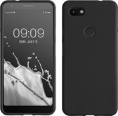 kwmobile telefoonhoesje geschikt voor Google Pixel 3a XL - Hoesje voor smartphone - Back cover in mat zwart