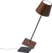 Zafferano Poldina - Lampe de table (sans fil) avec variateur - LED - Corton
