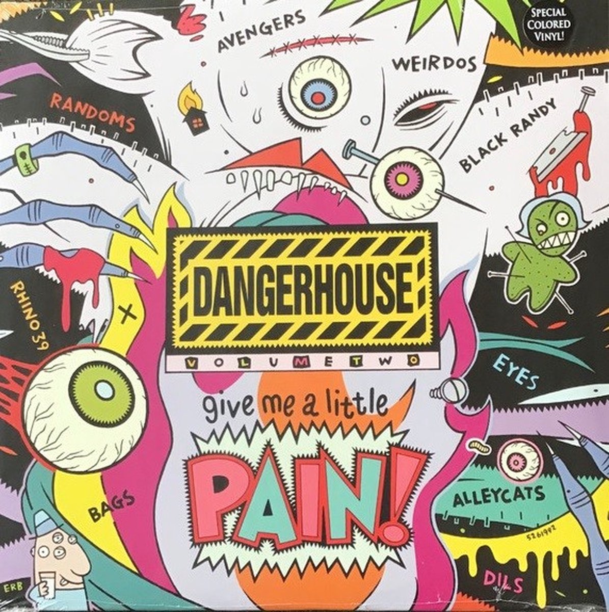Various Artists - Dangerhouse Volume Two: Give Me A Little Pain! (LP)