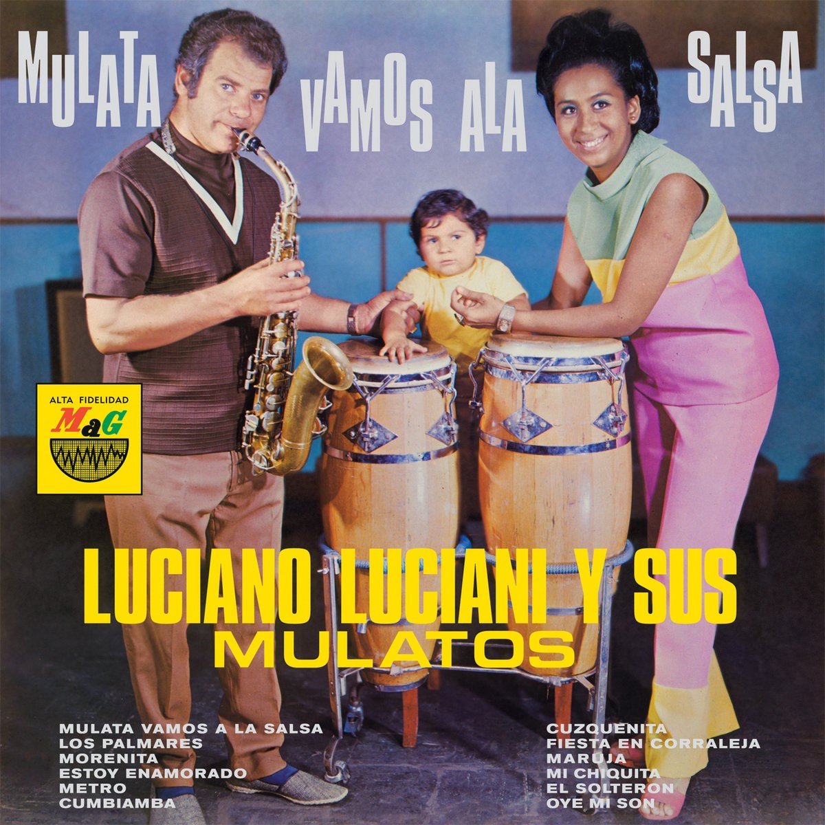 Luciano Luciani Y Su Conjunto - Mulata, Vamos a La Salsa (LP)