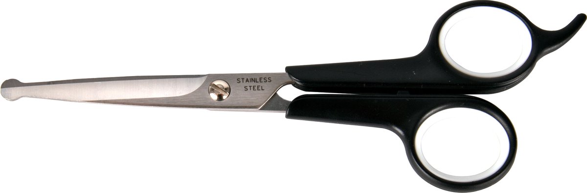 Show Tech - Discut - Rechte Schaar - 16,51cm 6 1/2"- Hondenschaar - Met Ronde Top