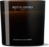 MOLTON BROWN - Re-charge Black Pepper 3 Wick Candle - 600 gr - Geurkaarsen