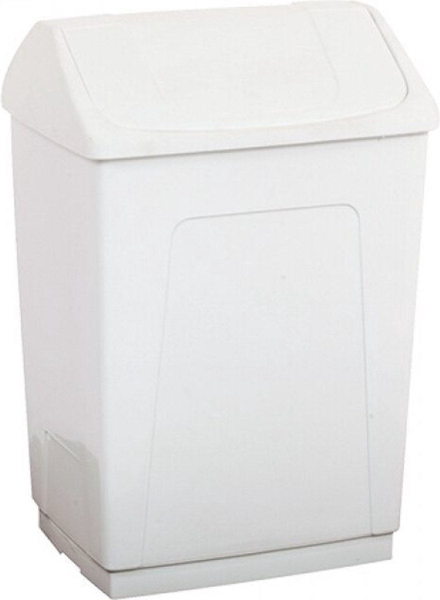 Goedkoopste Afvalemmer Denox Wit 55 L