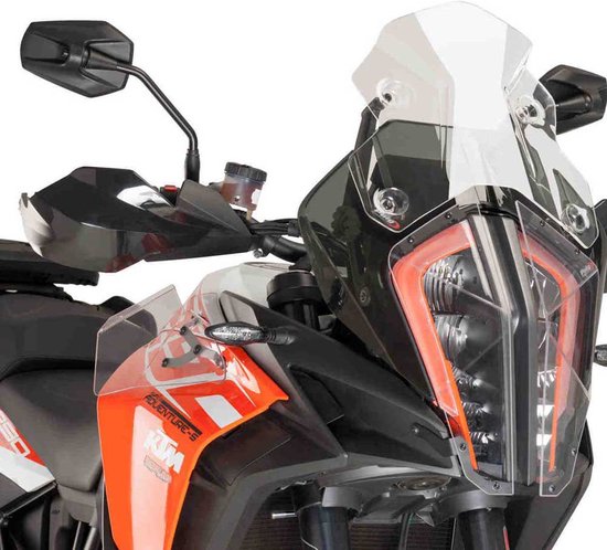 Pare-brise Puig Fumé Clair Pour KTM Super Adventure 1290 R/S 2021-2023 - Neuf D'origine