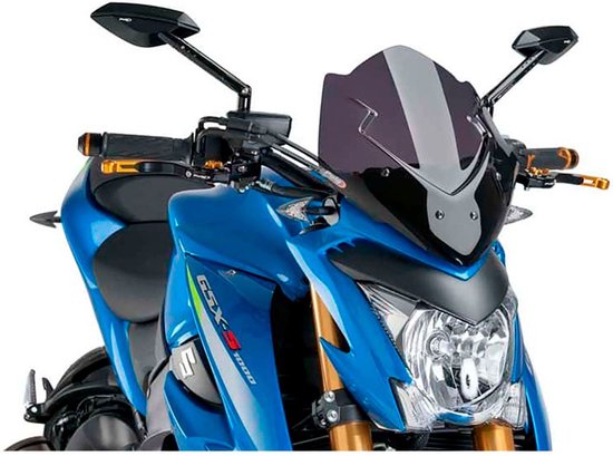 Puig Sport Verkleidungsscheibe - TÜV-geprüft Für Naked Bikes