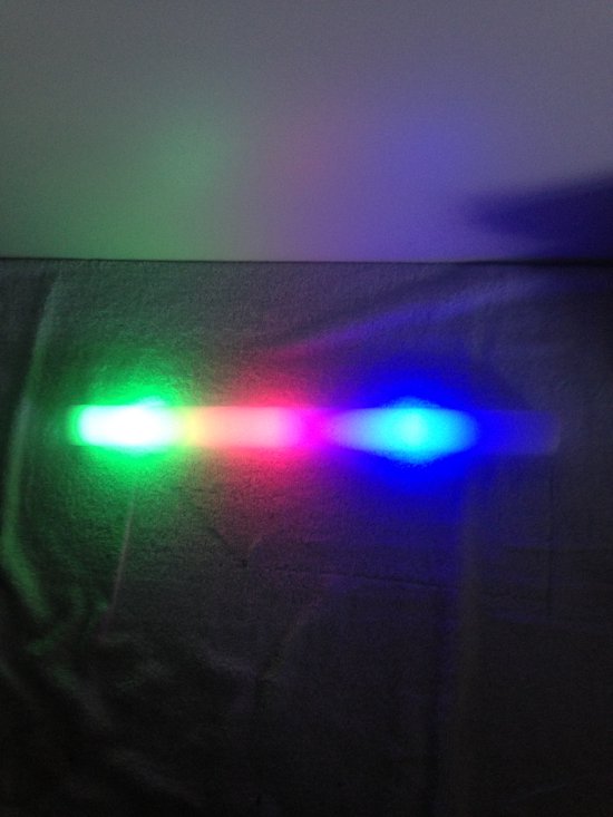 discolamp LED FOAM STICKS - MULTI COLOR PARTY STAAF party sticks led 3 standen