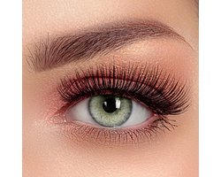 Beauty® kleurlenzen - Havana Grey - grijze jaarlenzen met lenshouder