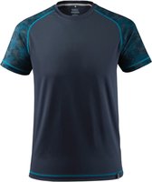 Mascot T-shirt - Advanced - vochtregulerend - marine blauw - maat L - 17482-944-010
