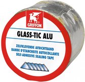 Griffon - Ruban d'étanchéité autocollant Glass-tic Alu - 15cm x 10m