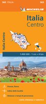 Italy Centre - Carte régionale Michelin 563