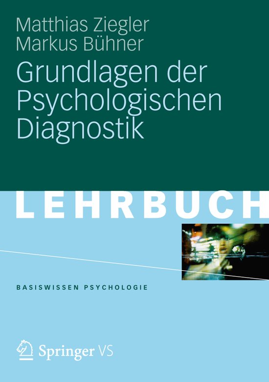 Grundlagen der Psychologischen Diagnostik - cover