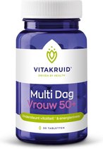 Vitakruid - Multi dag vrouw 50+ - 30 Tabletten