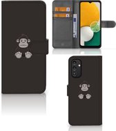 Telefoonhoesje Geschikt voor Samsung Galaxy A14 4G Wallet Book Case Verjaardagscadeau Gorilla