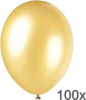 Belbal B105 - Ballonnen goud 40 cm (100 stuks)