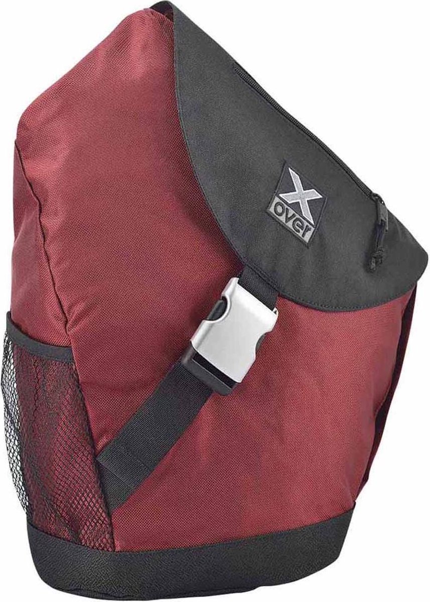 X-OVER tas Barcelona- Dark Red- Large