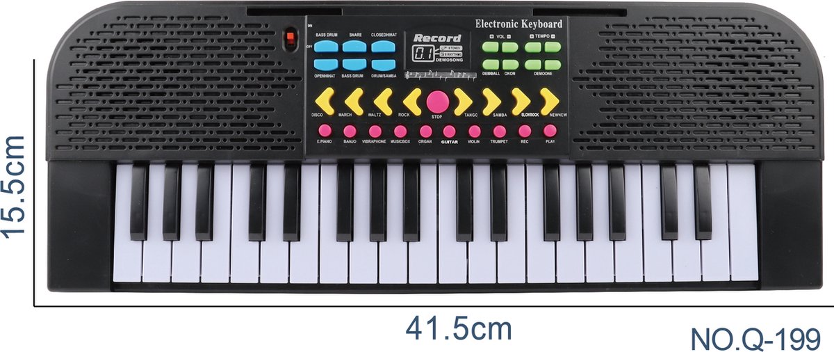 YAR KidzTune - Clavier de piano - 61 touches taille M - MP5