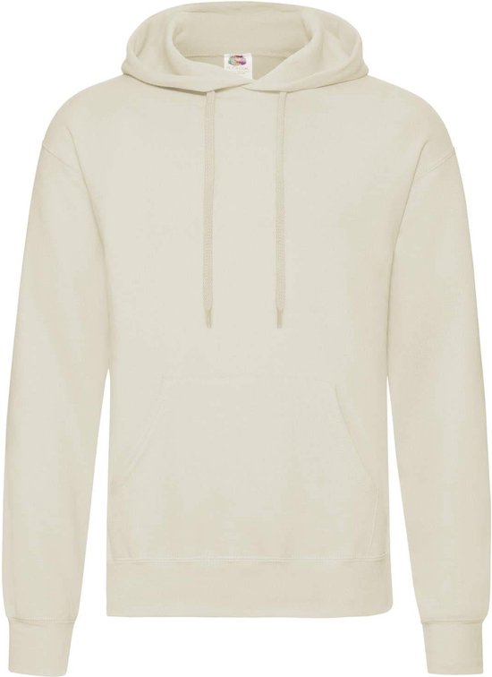 Fruit of the Loom - Classic Hoodie - Naturel - XL