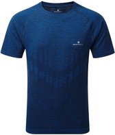 Ron Hill Heren Infinity Marathon T-shirt Blauw